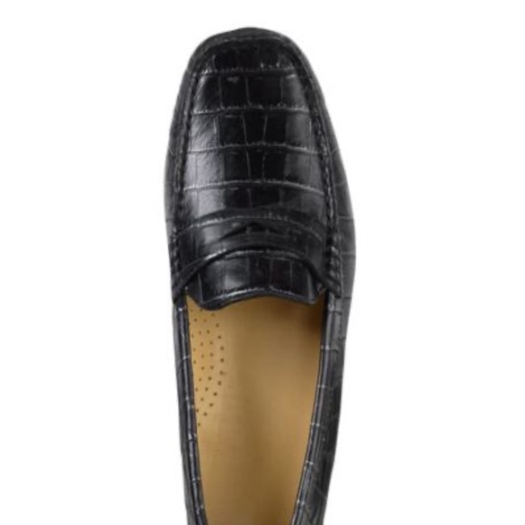 Cole Haan Trillby Croc-Print Driver Loafer - Picture 3 of 11